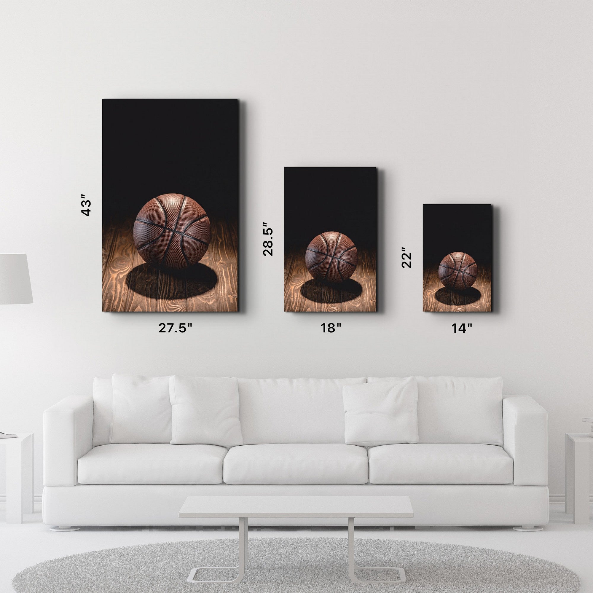 Quadro Decorativo em Vidro Temperado VFT-2000 Multicolor 35x55cm - Impressão UV de Alta Qualidade