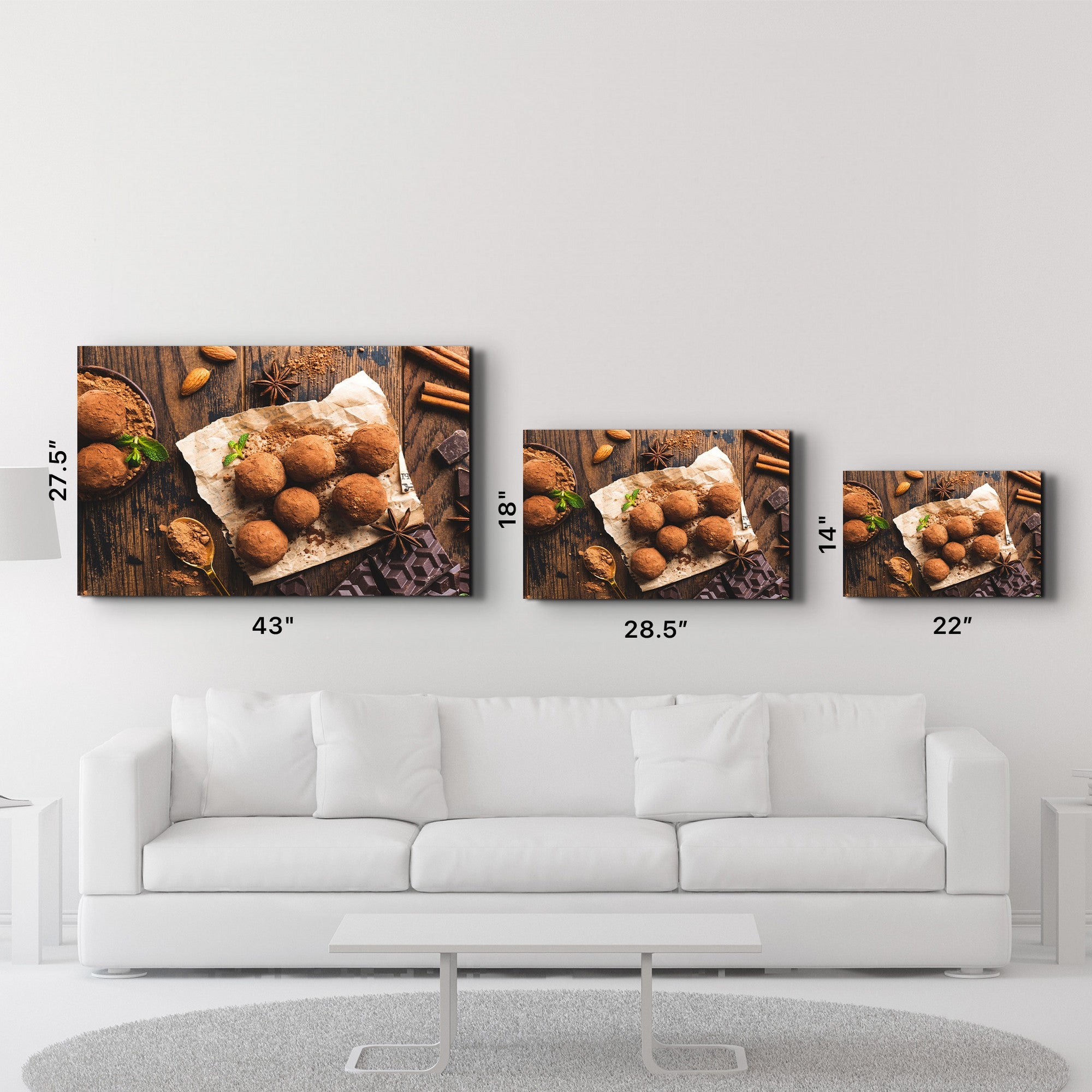 Quadro Decorativo em Vidro Temperado Multicolor 35x55cm - Impressão UV de Alta Qualidade