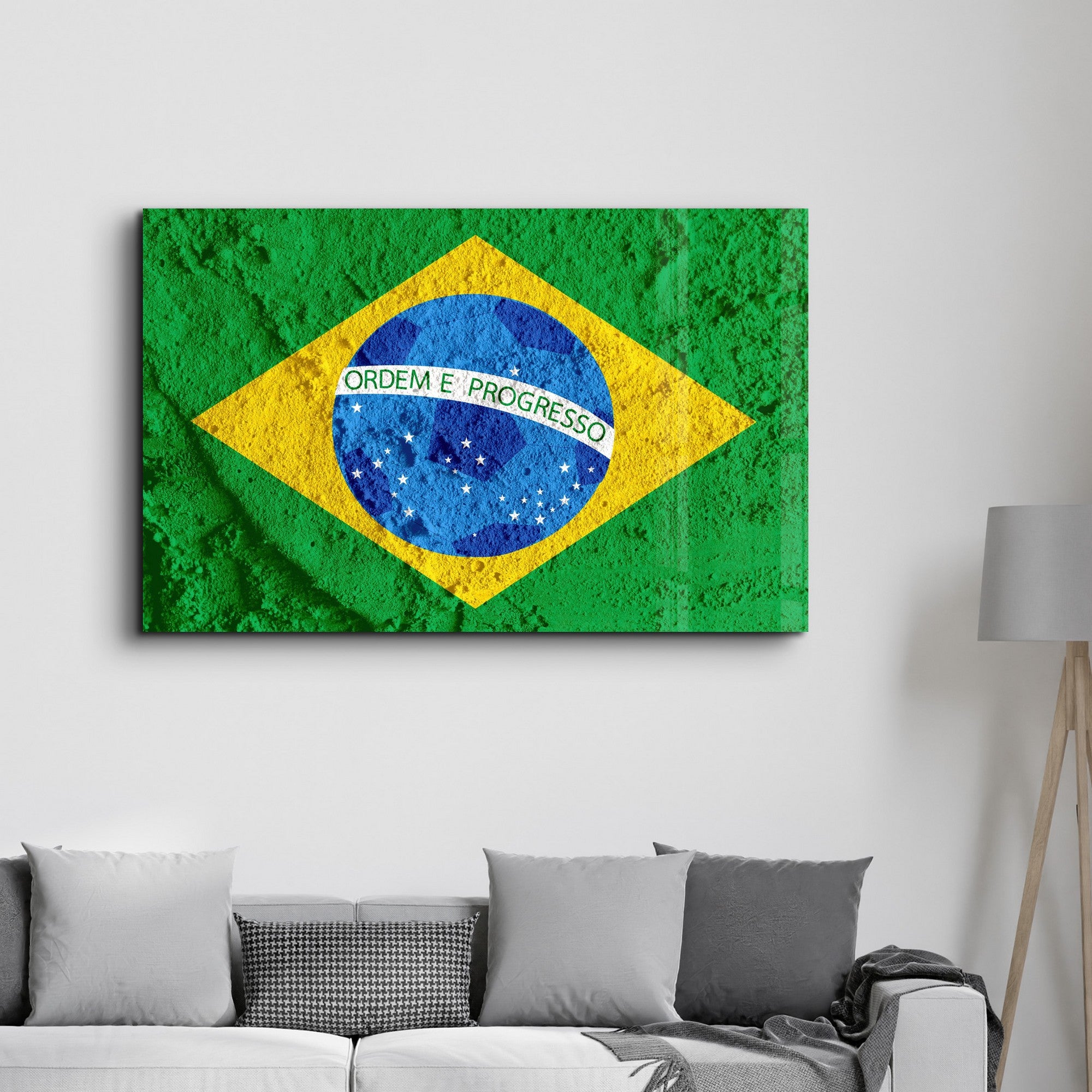 Quadro Decorativo em Vidro Temperado Multicolor 35x55cm - Impressão UV de Alta Qualidade