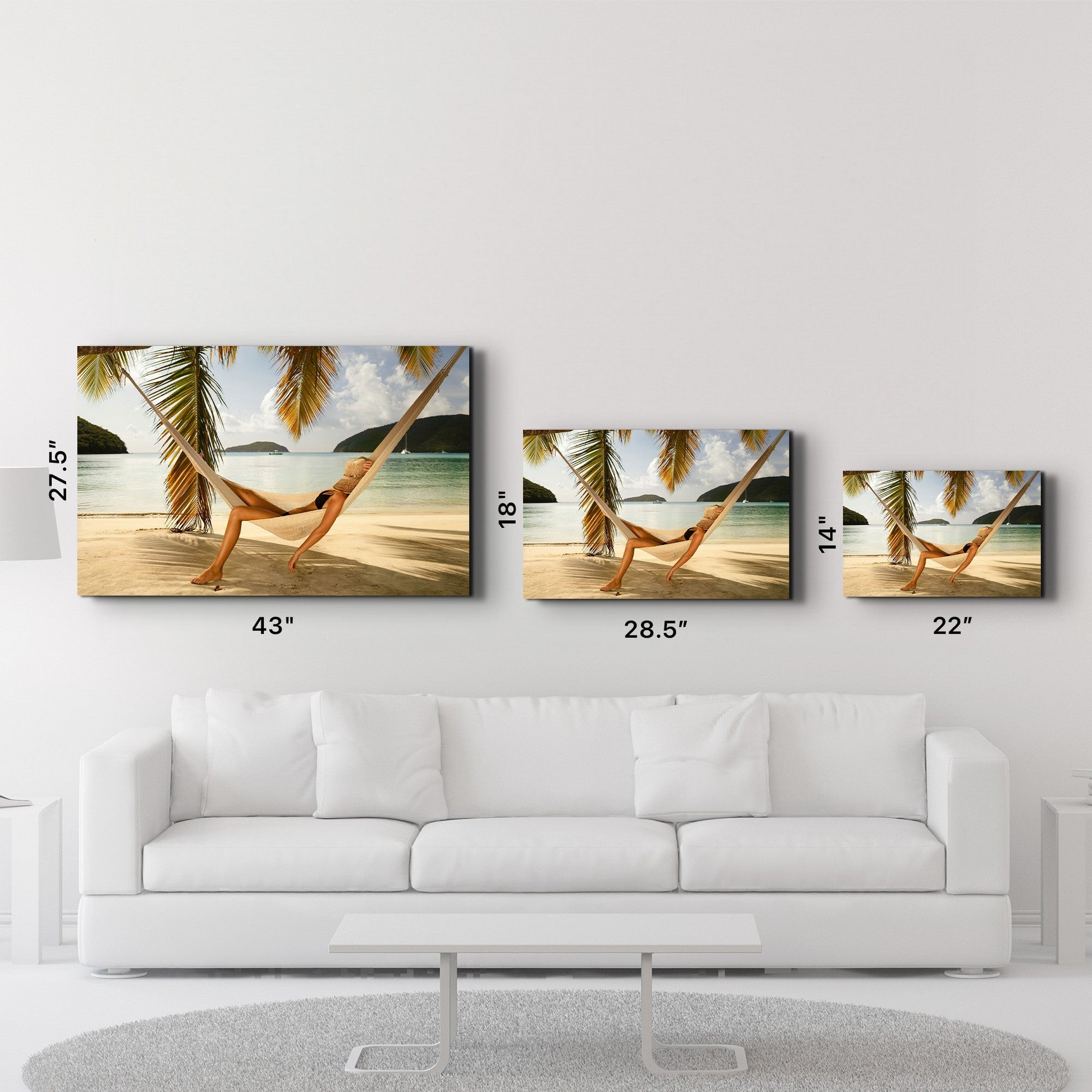 Quadro Decorativo em Vidro Temperado Multicolor 35x55cm - Impressão UV de Alta Qualidade