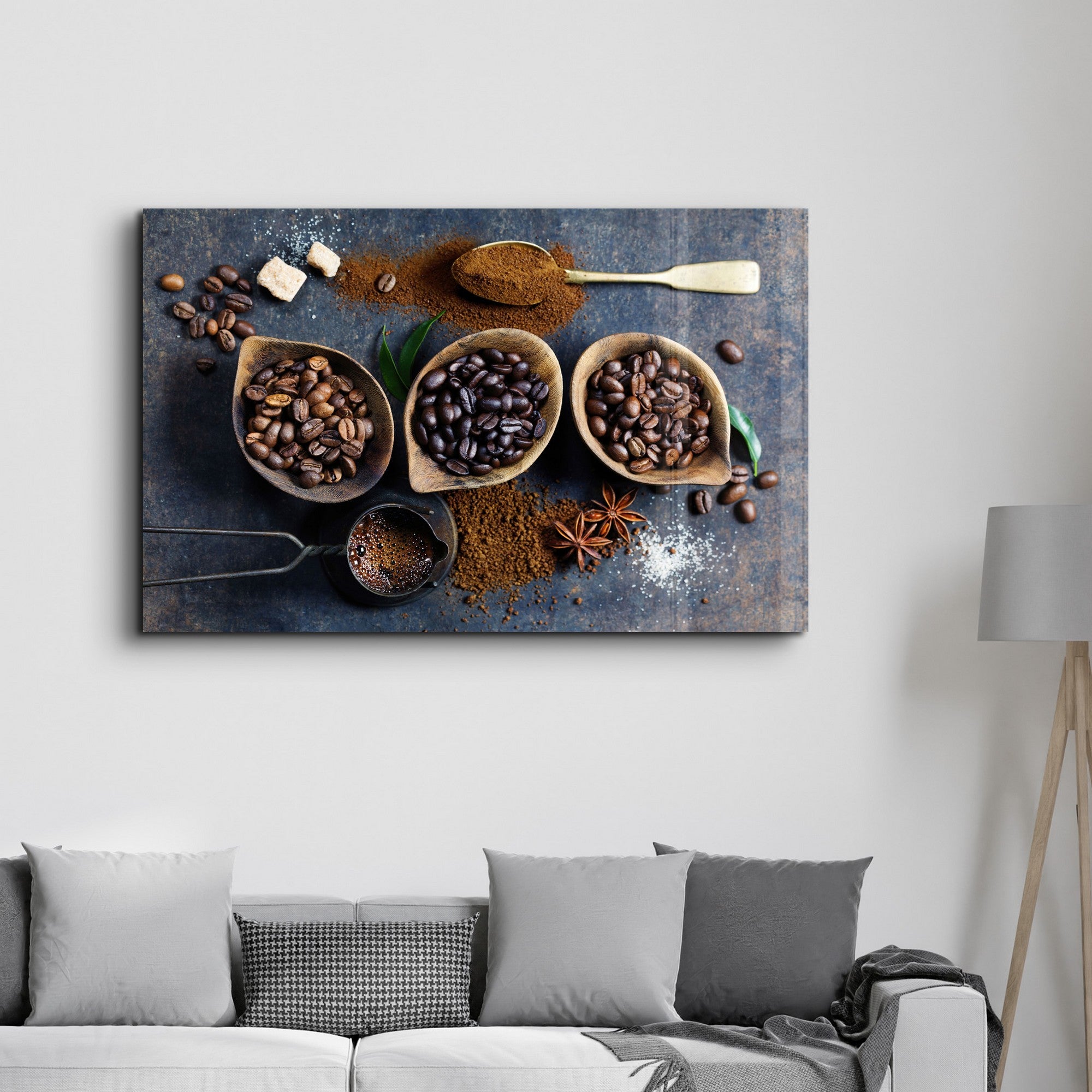 Quadro Decorativo em Vidro Temperado Multicolor 35x55cm - Impressão UV de Alta Qualidade