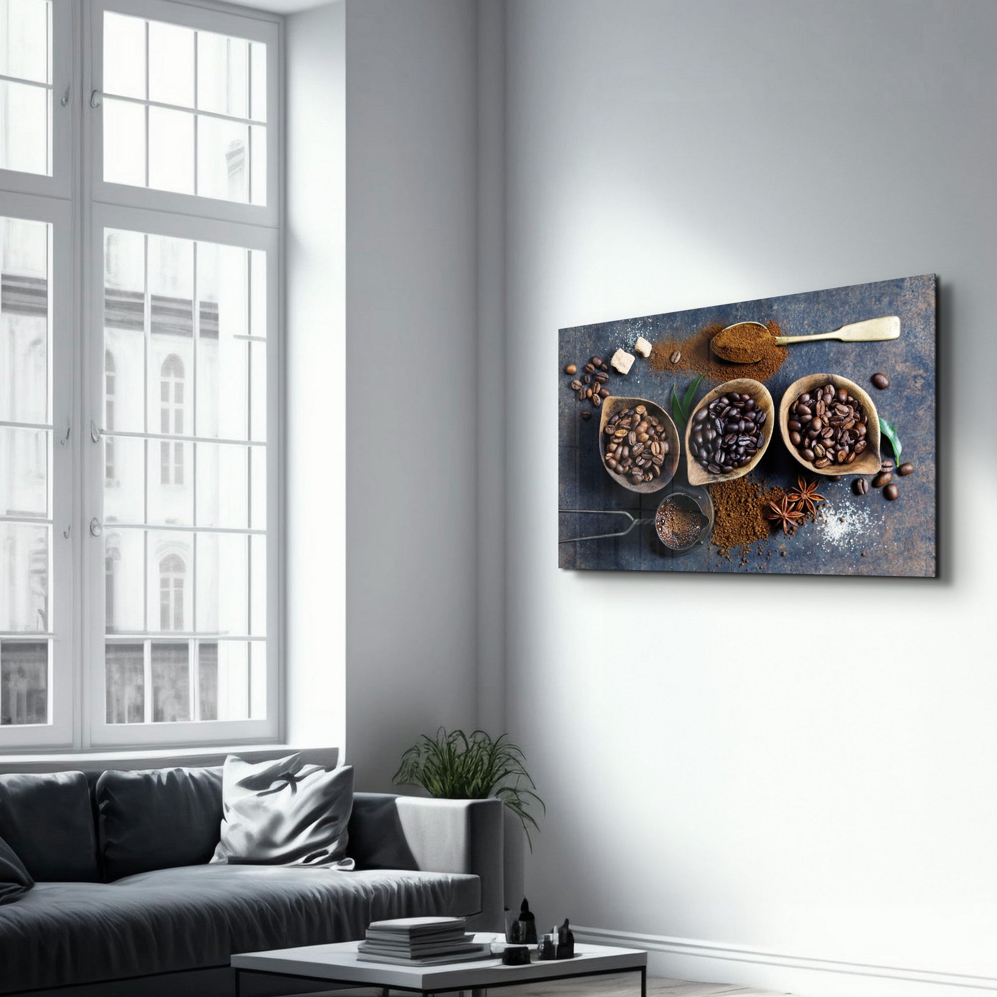 Quadro Decorativo em Vidro Temperado Multicolor 35x55cm - Impressão UV de Alta Qualidade