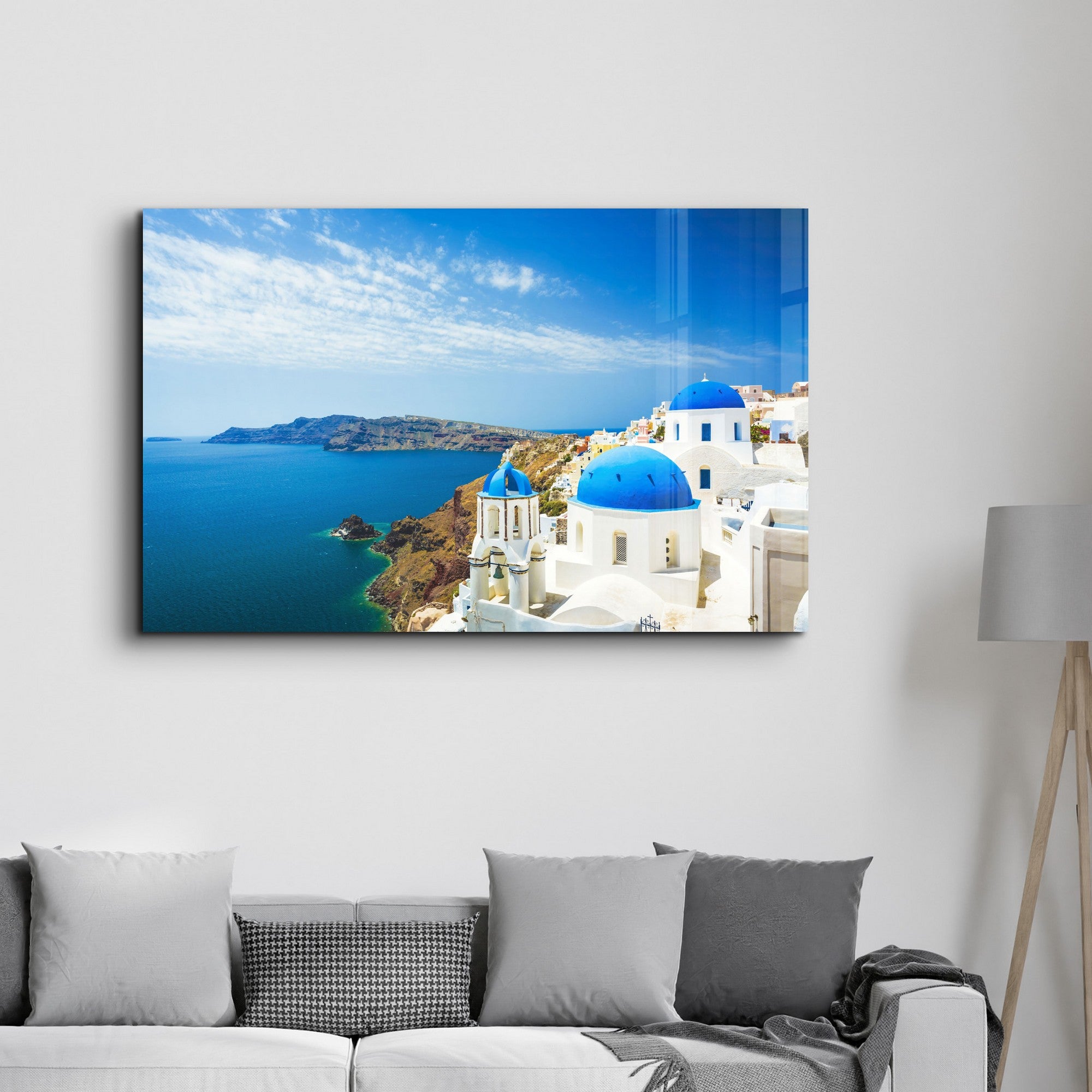 Quadro Decorativo em Vidro Temperado Multicolor 35x55cm - Impressão UV de Alta Qualidade