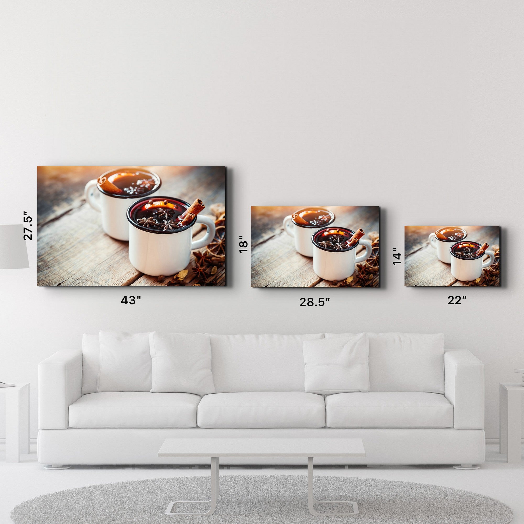 Quadro Decorativo em Vidro Temperado Multicolor 35x55cm - Impressão UV de Alta Qualidade