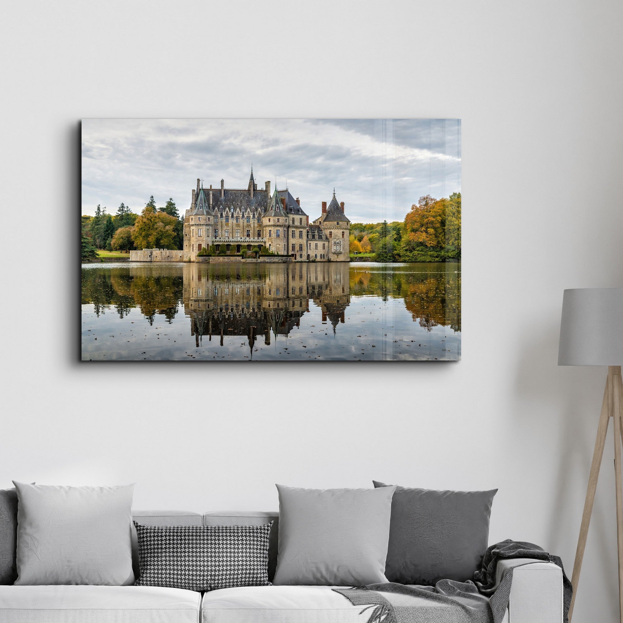 Quadro Decorativo em Vidro Temperado Multicolor 35x55cm - Impressão UV de Alta Qualidade