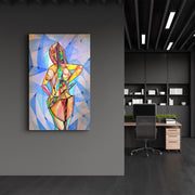 Quadro Decorativo em Vidro Temperado Multicolor 35x55cm - Impressão UV de Alta Qualidade