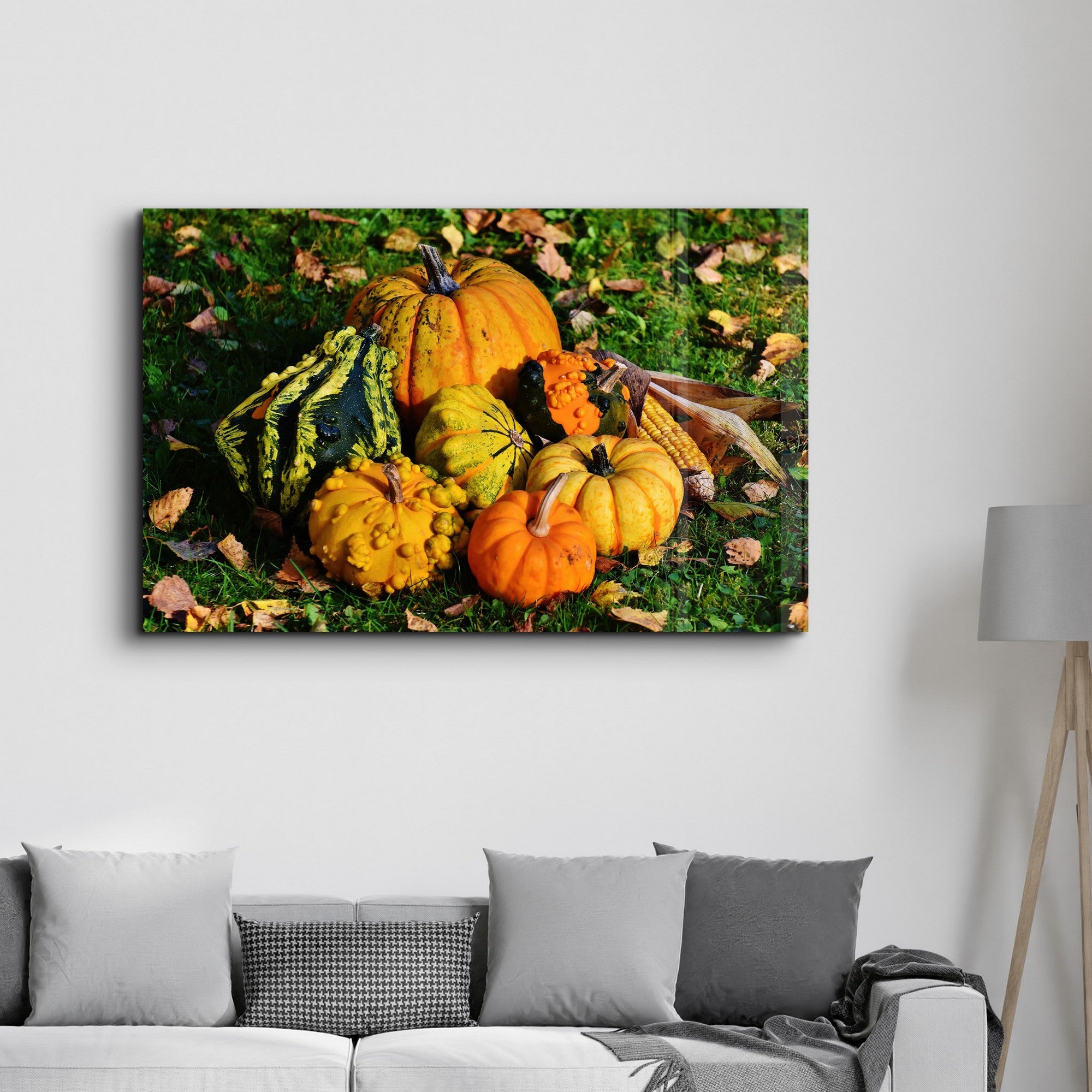 Quadro Decorativo em Vidro Temperado Multicolor 35x55cm - Impressão UV de Alta Qualidade