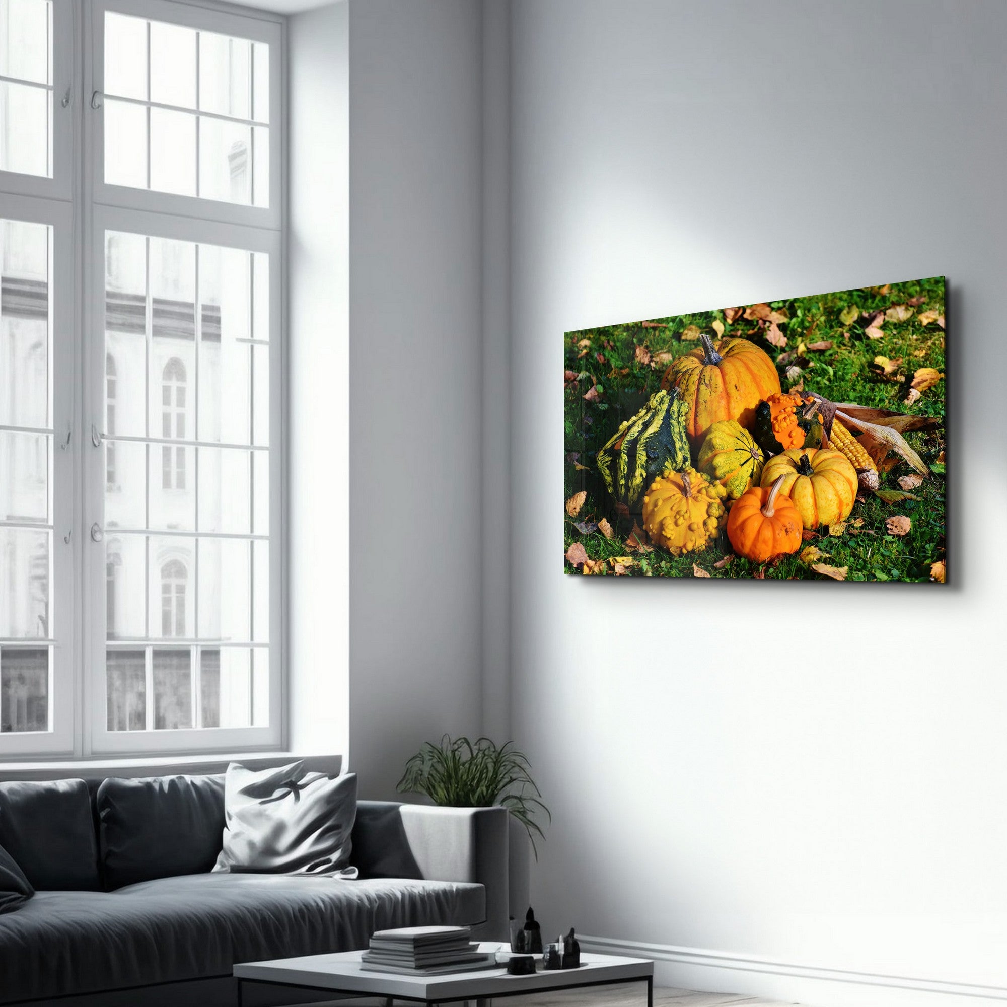 Quadro Decorativo em Vidro Temperado Multicolor 35x55cm - Impressão UV de Alta Qualidade