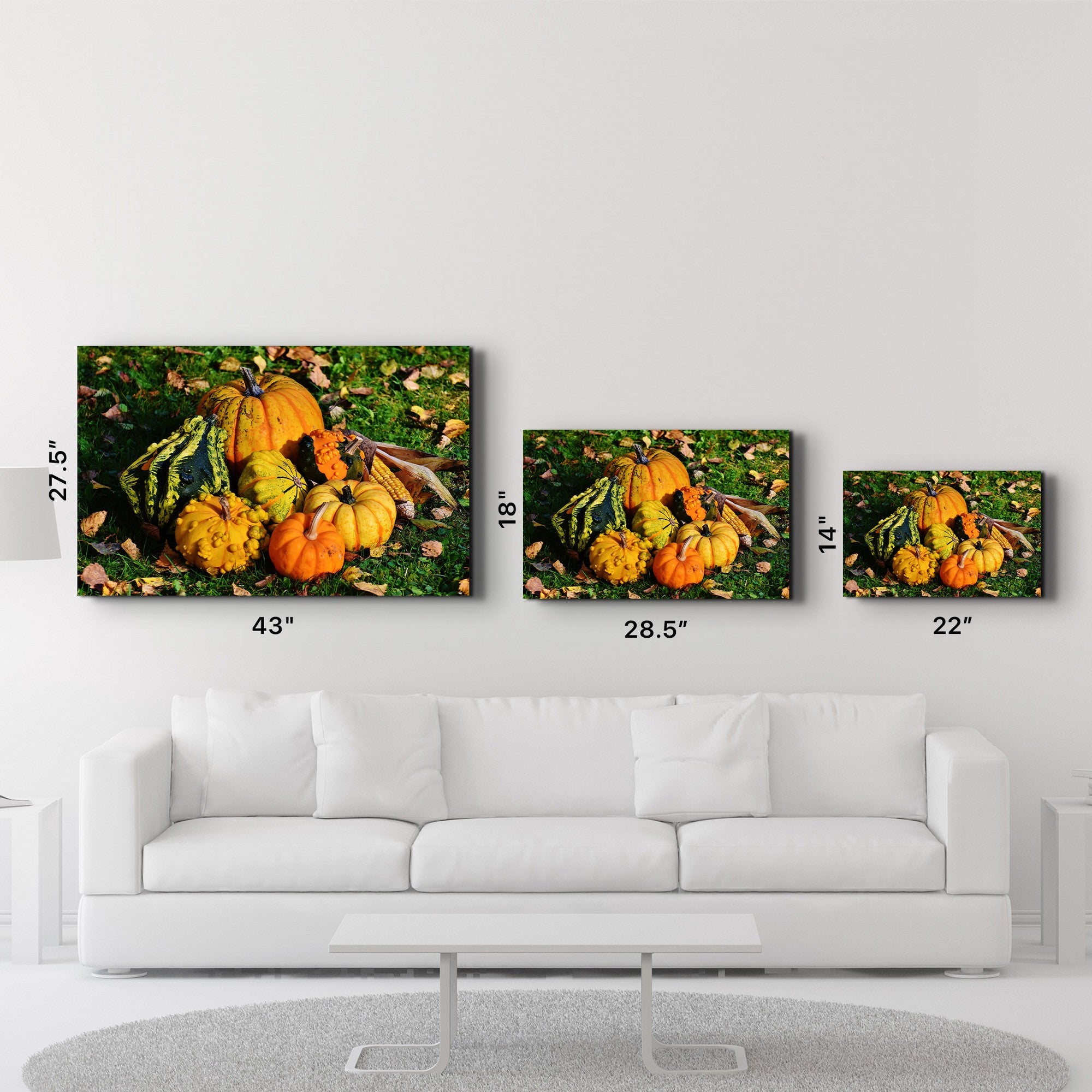 Quadro Decorativo em Vidro Temperado Multicolor 35x55cm - Impressão UV de Alta Qualidade