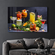 Quadro Decorativo em Vidro Temperado Multicolor 35x55cm - Impressão UV de Alta Qualidade