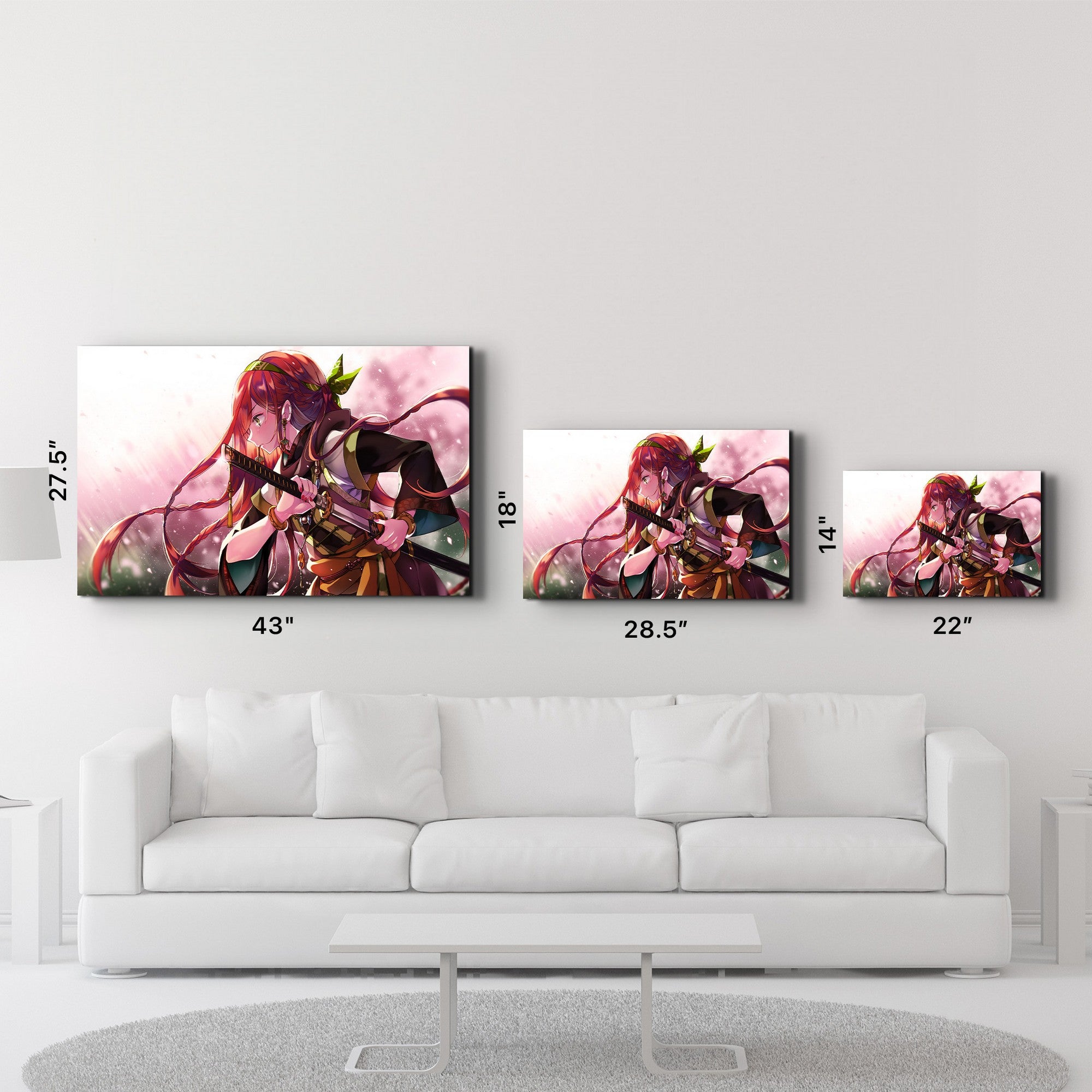 Quadro Decorativo em Vidro Temperado Multicolor 35x55cm - Impressão UV de Alta Qualidade