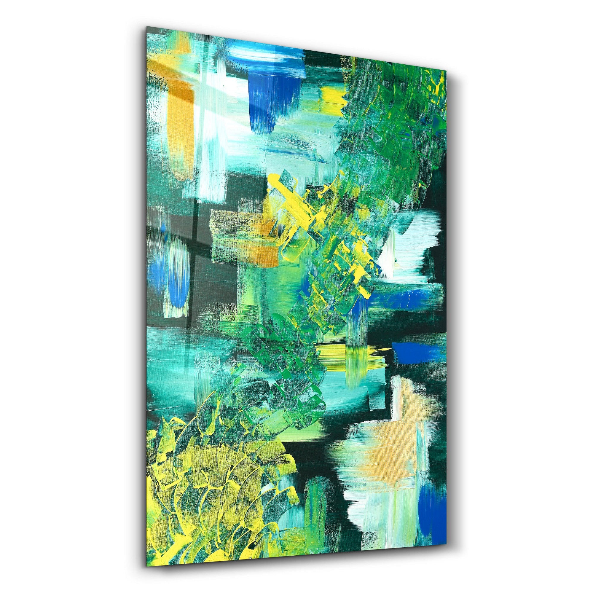 Quadro Decorativo em Vidro Temperado Multicolor 35x55cm - Impressão UV de Alta Qualidade