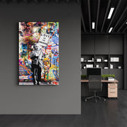 Quadro Decorativo em Vidro Temperado Multicolor 35x55 cm (4 mm) – Impressão UV | VFT-3028