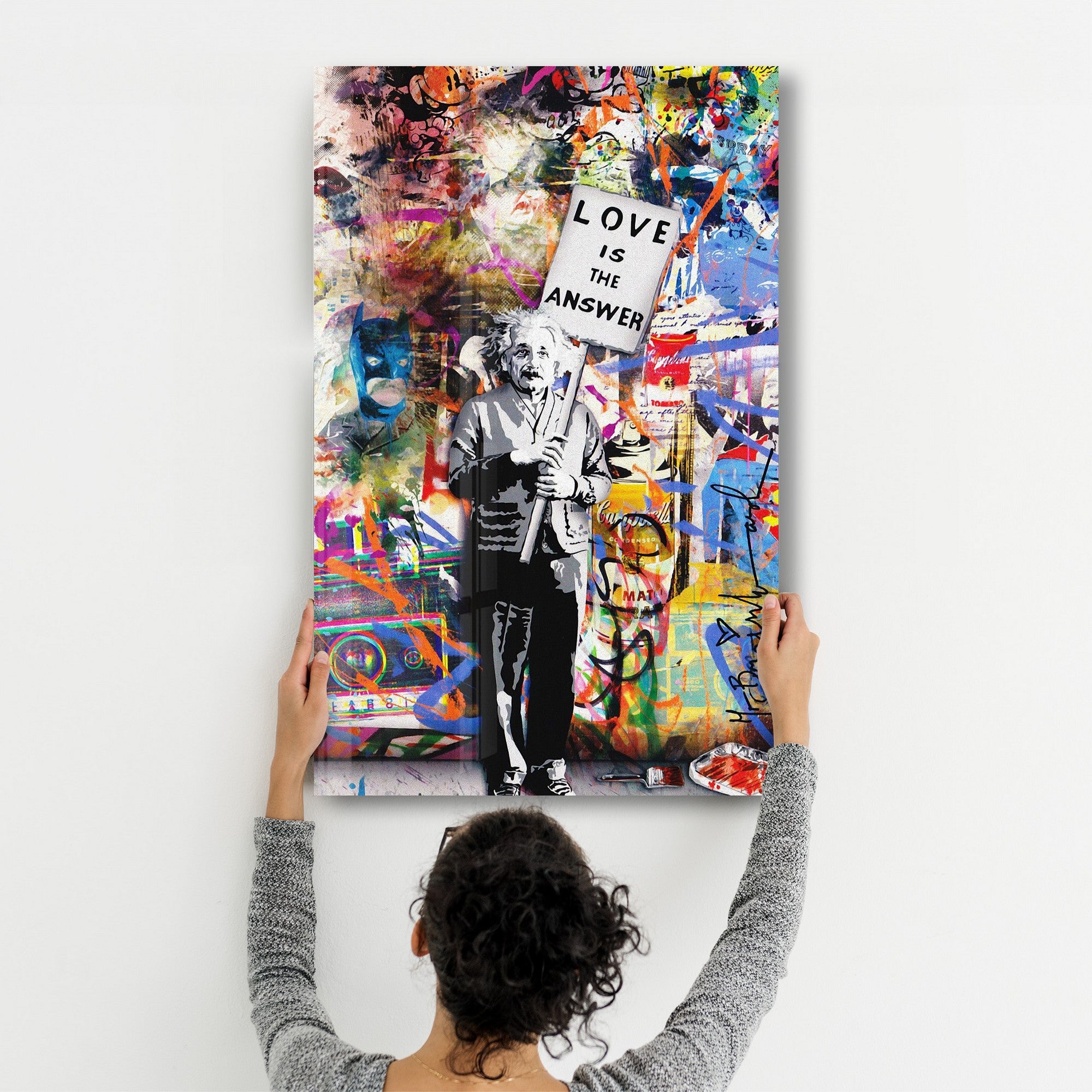 Quadro Decorativo em Vidro Temperado Multicolor 35x55 cm (4 mm) – Impressão UV | VFT-3028