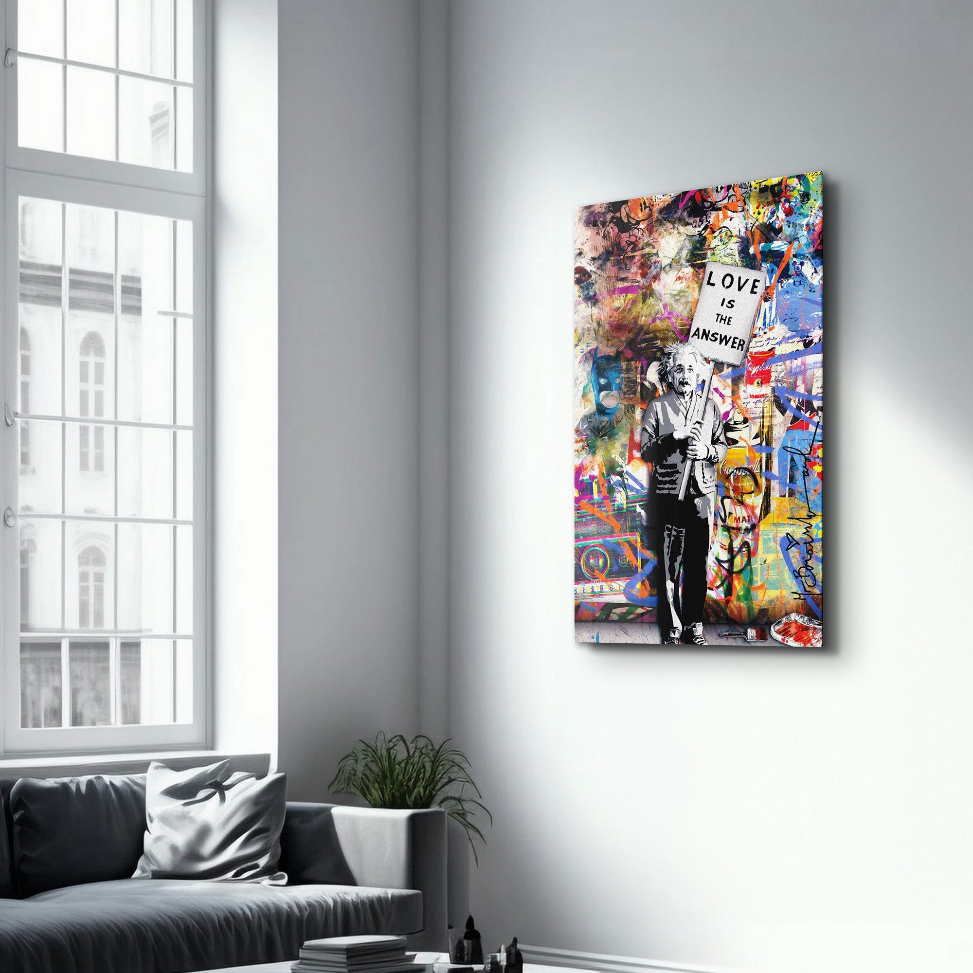 Quadro Decorativo em Vidro Temperado Multicolor 35x55 cm (4 mm) – Impressão UV | VFT-3028