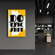 Quadro Decorativo em Vidro Temperado Multicolor 35x55cm - Impressão UV de Alta Qualidade