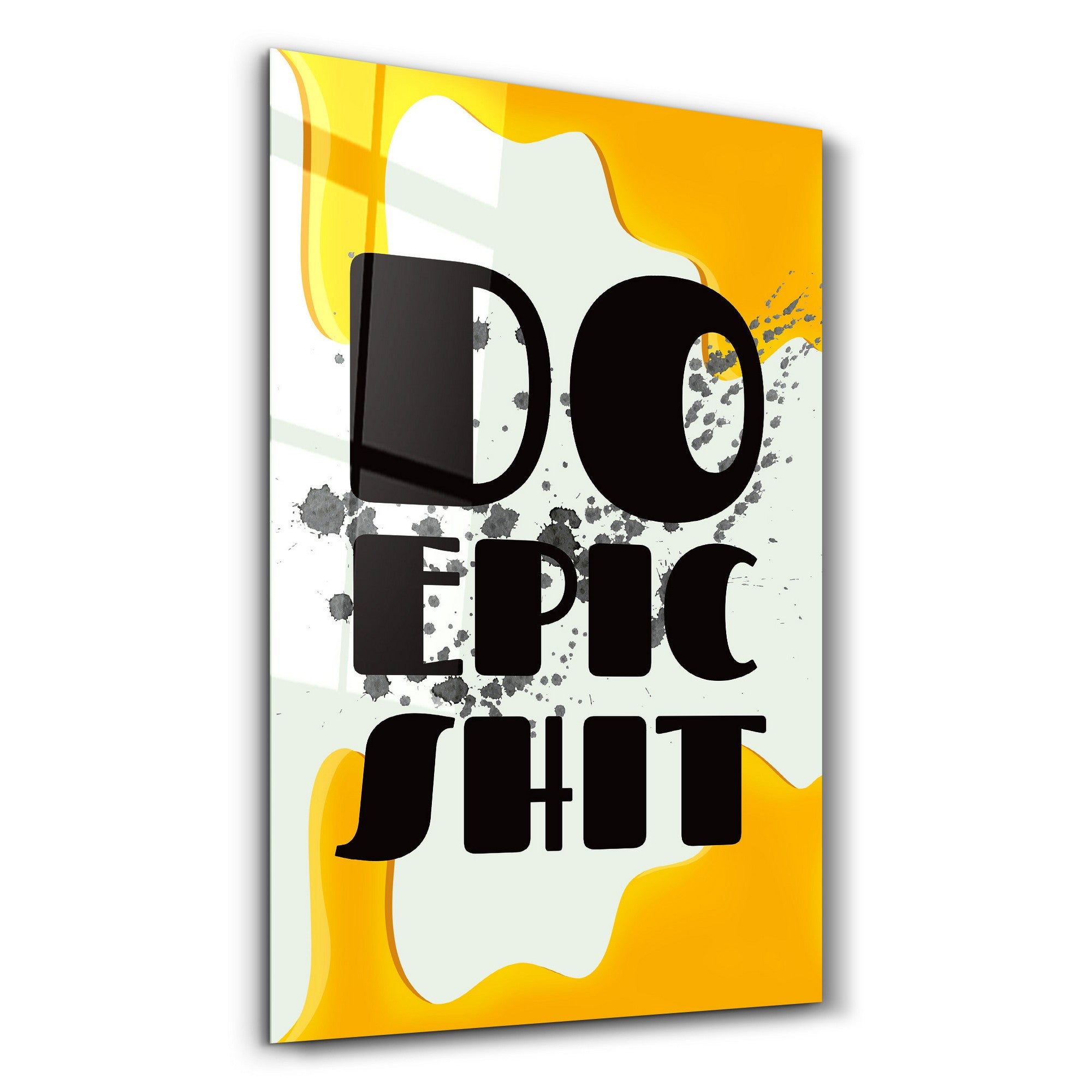 Quadro Decorativo em Vidro Temperado Multicolor 35x55cm - Impressão UV de Alta Qualidade