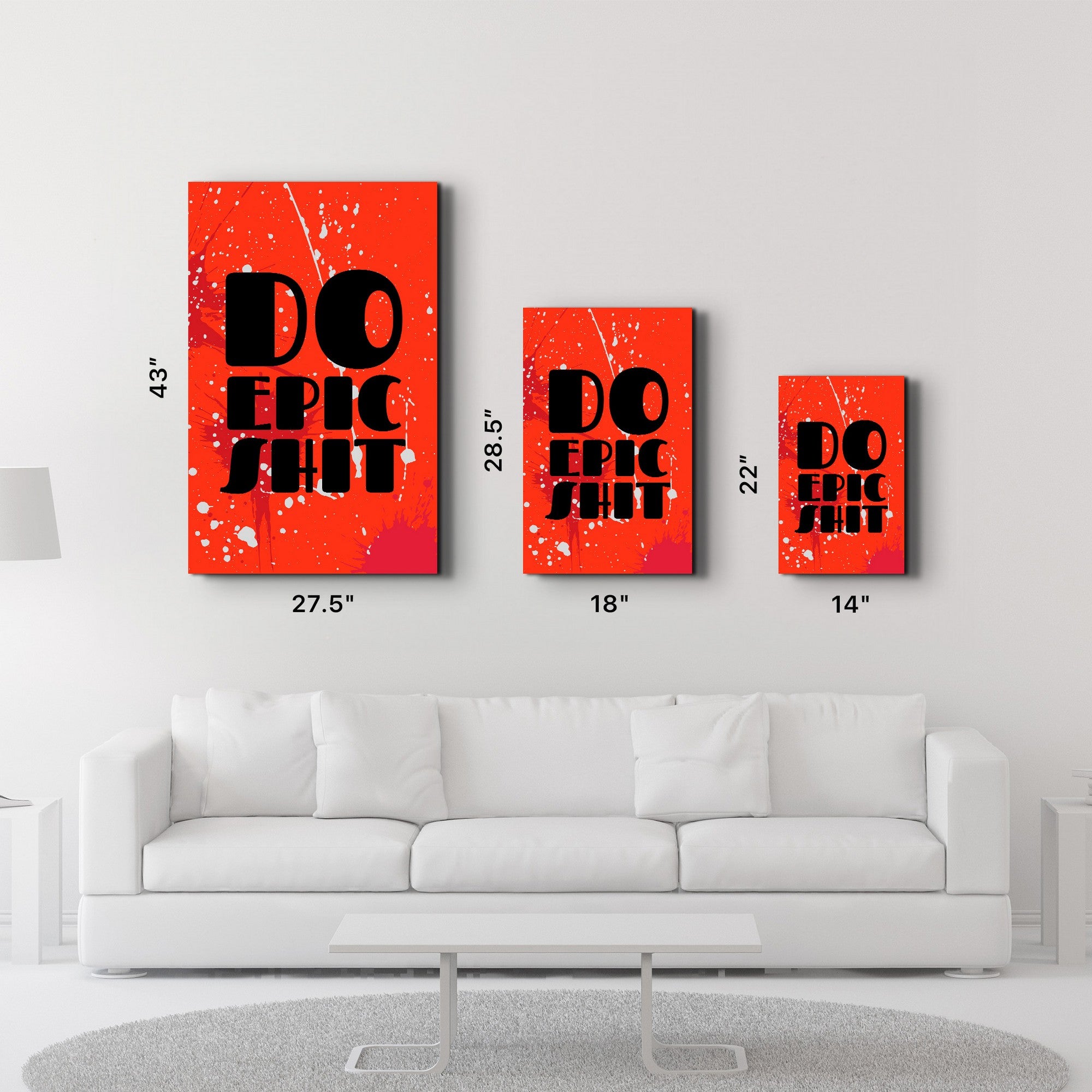 Quadro em Vidro Temperado Multicolor 35x55 cm VFT-3033 – Impressão UV, 4 mm