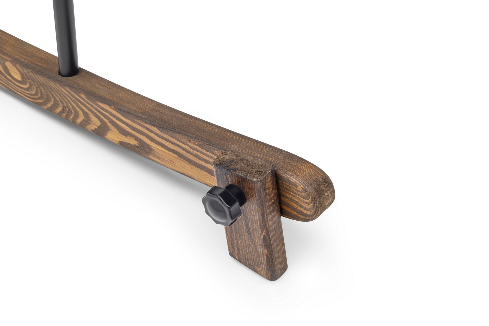 Berço – 90x58x70 cm – Cinzento e Preto – Metal e Madeira