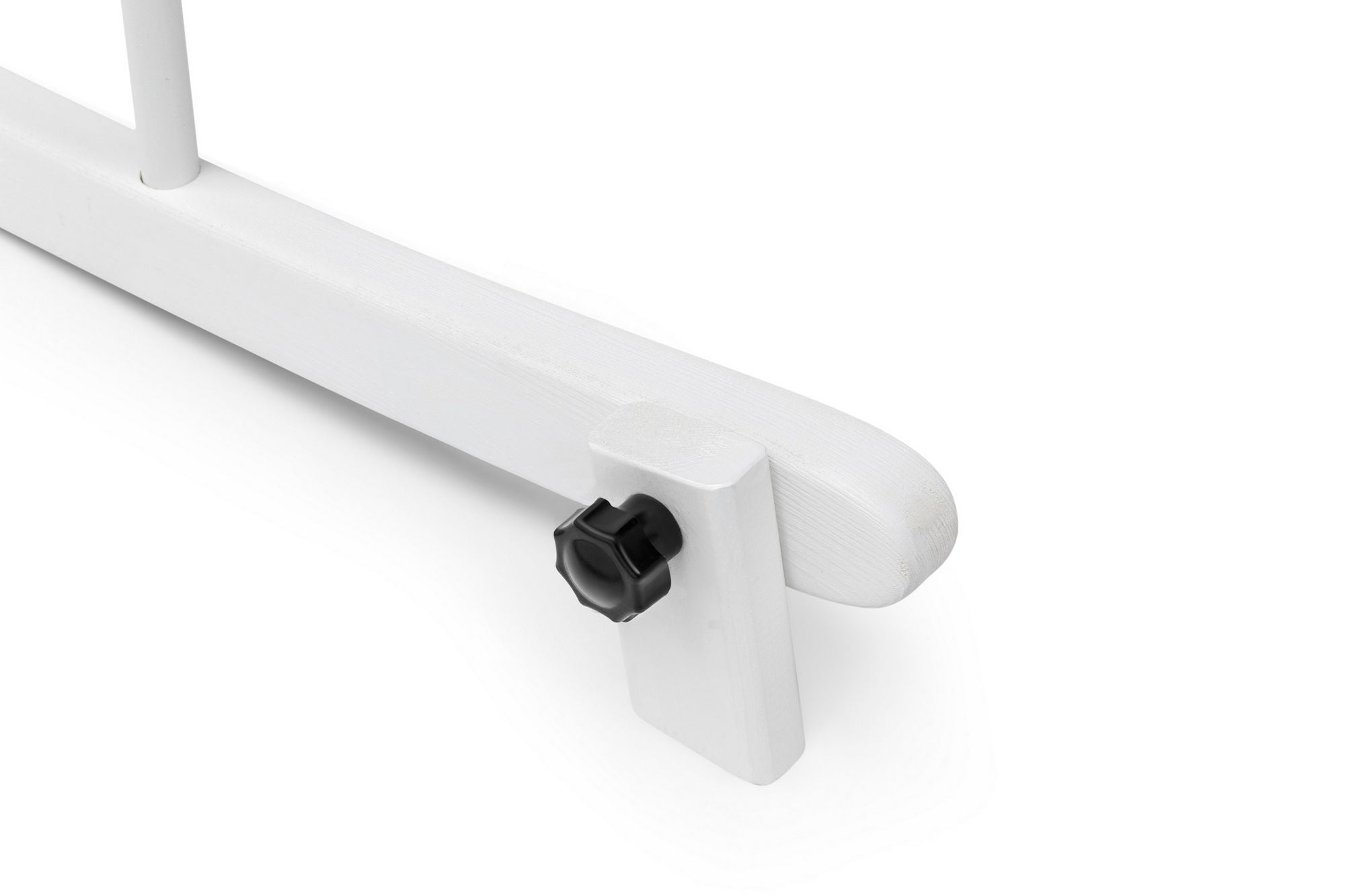 Berço de metal – 90 cm x 70 cm x 58 cm – Cinza e Branco