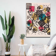 Pintura decorativa em tela – 70 x 100 cm – moldura de madeira – 100% tela