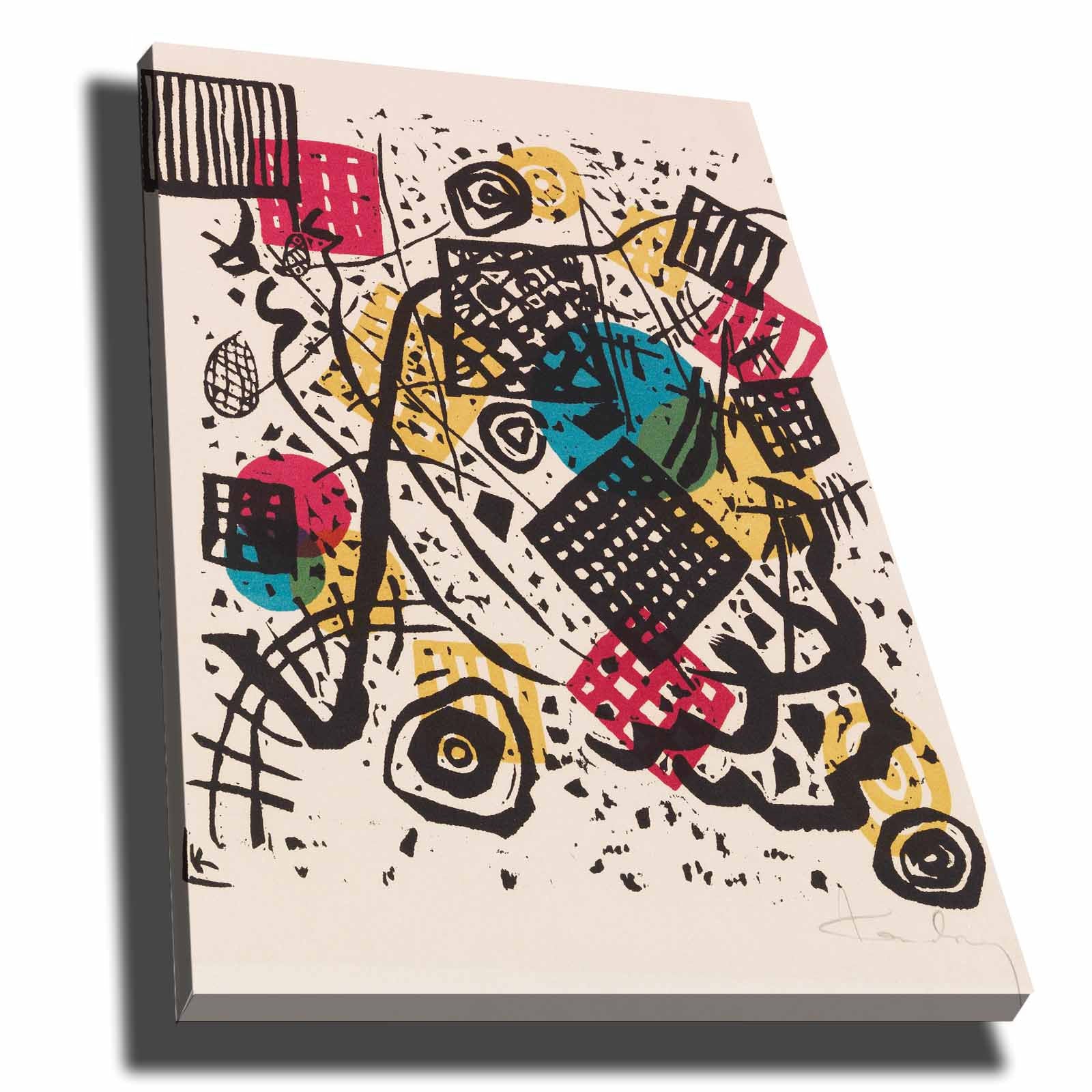 Pintura decorativa em tela – 70 x 100 cm – moldura de madeira – 100% tela