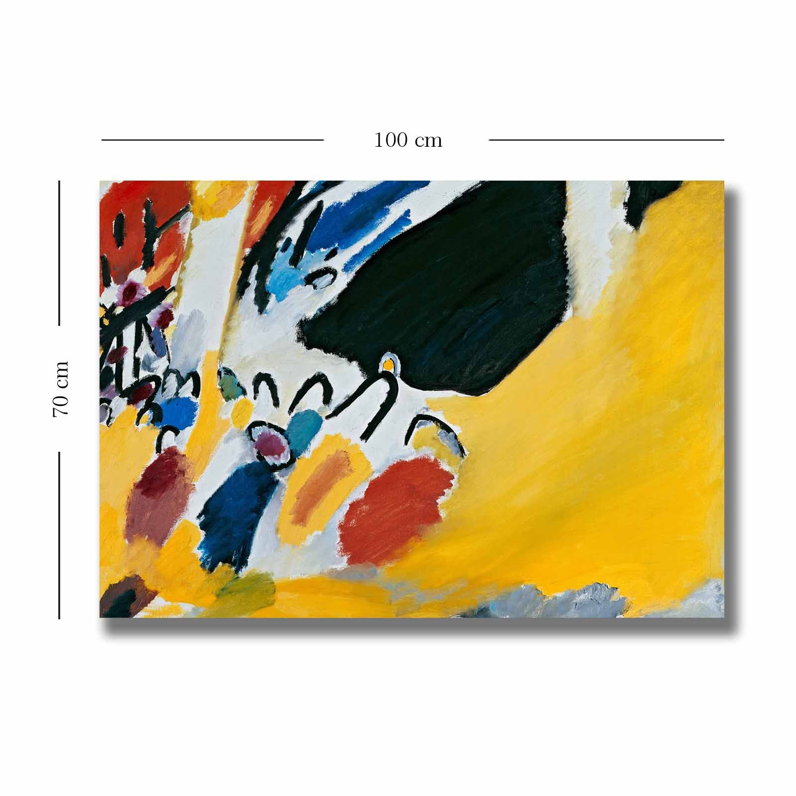 Pintura decorativa em tela – 70 x 100 cm – Madeira – 100% tela, 100% moldura de madeira