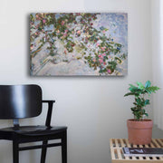 Quadro Decorativo em Tela Multicolor Monet 45x70cm - Moldura em Pinho Natural