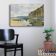 Quadro Decorativo em Tela Multicolor Monet 45x70cm - Moldura Pinho Natural