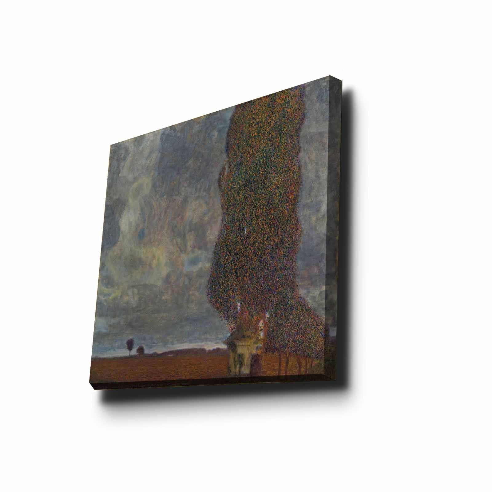 Quadro Decorativo em Tela 45x45cm - Moldura de Madeira Premium - Arte Multicolor para Decoração de Interiores
