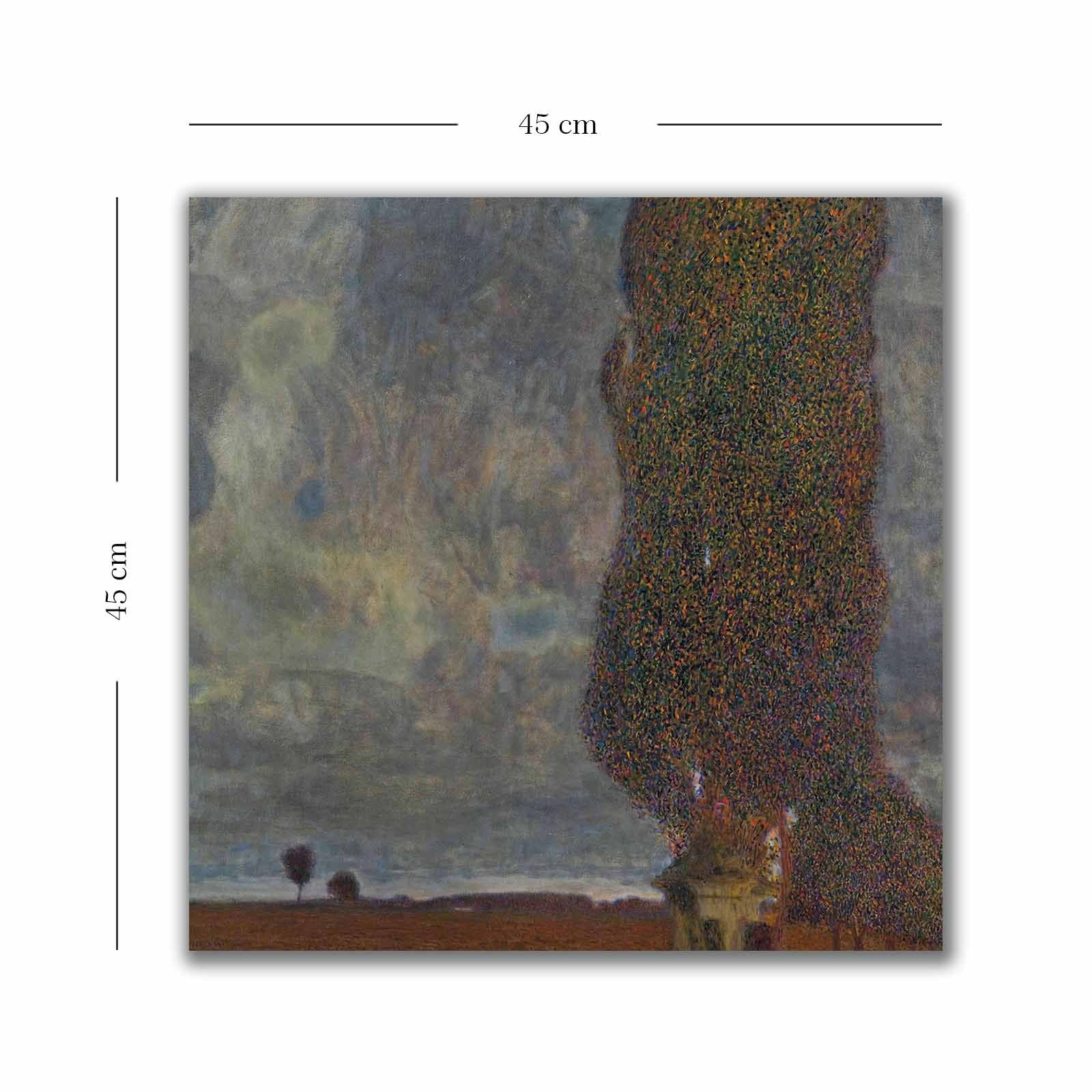 Quadro Decorativo em Tela 45x45cm - Moldura de Madeira Premium - Arte Multicolor para Decoração de Interiores