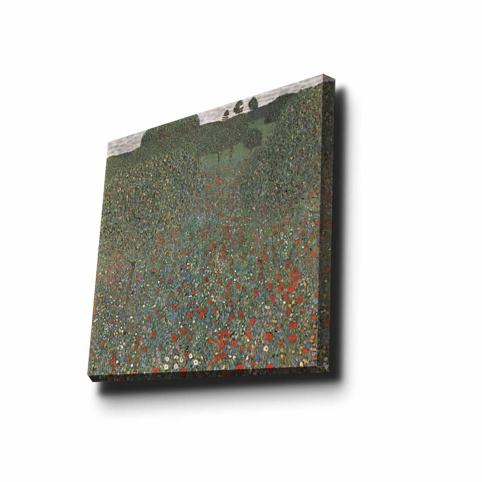 Quadro Decorativo em Tela 45x45cm - Moldura de Madeira Premium - Arte Multicolor para Decoração de Interiores