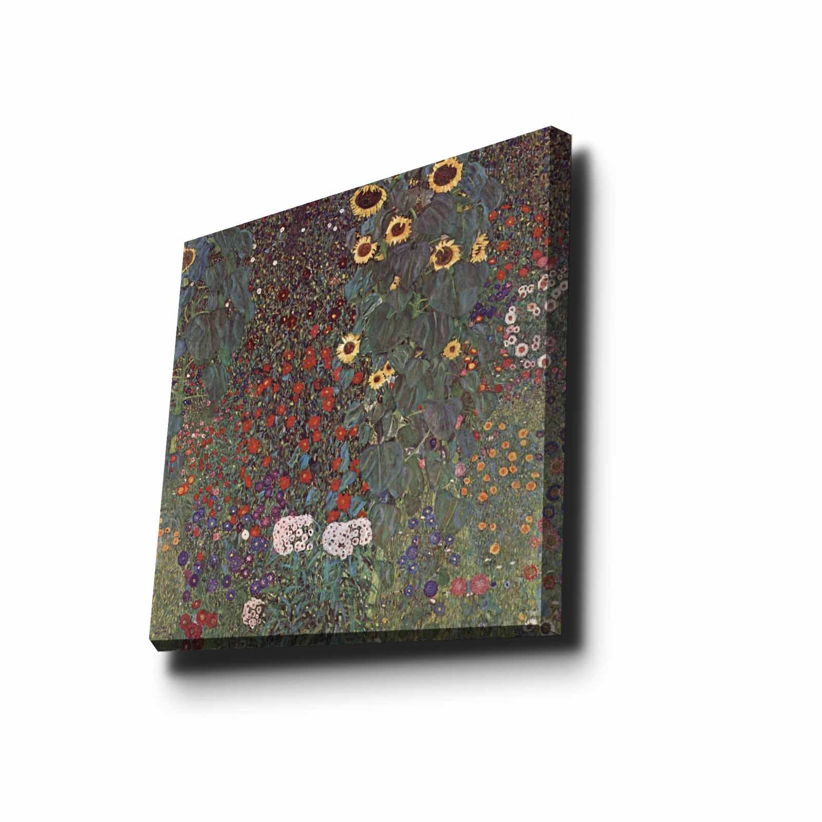 Quadro Decorativo em Tela 45x45cm - Moldura de Madeira Premium - Arte Multicolor para Decoração de Interiores