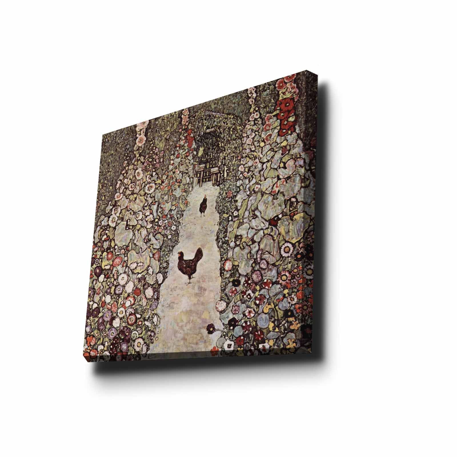Quadro Decorativo em Tela 45x45cm - Moldura de Madeira Premium - Arte Multicolor para Decoração de Interiores