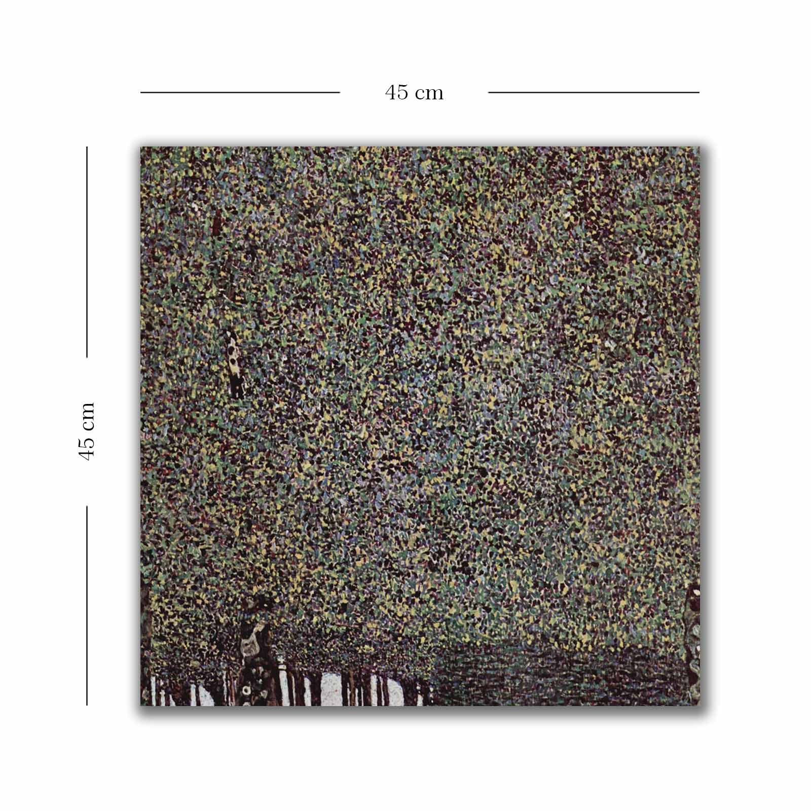 Quadro Decorativo em Tela 45x45cm - Moldura de Madeira Premium - Arte Multicolor para Decoração de Interiores
