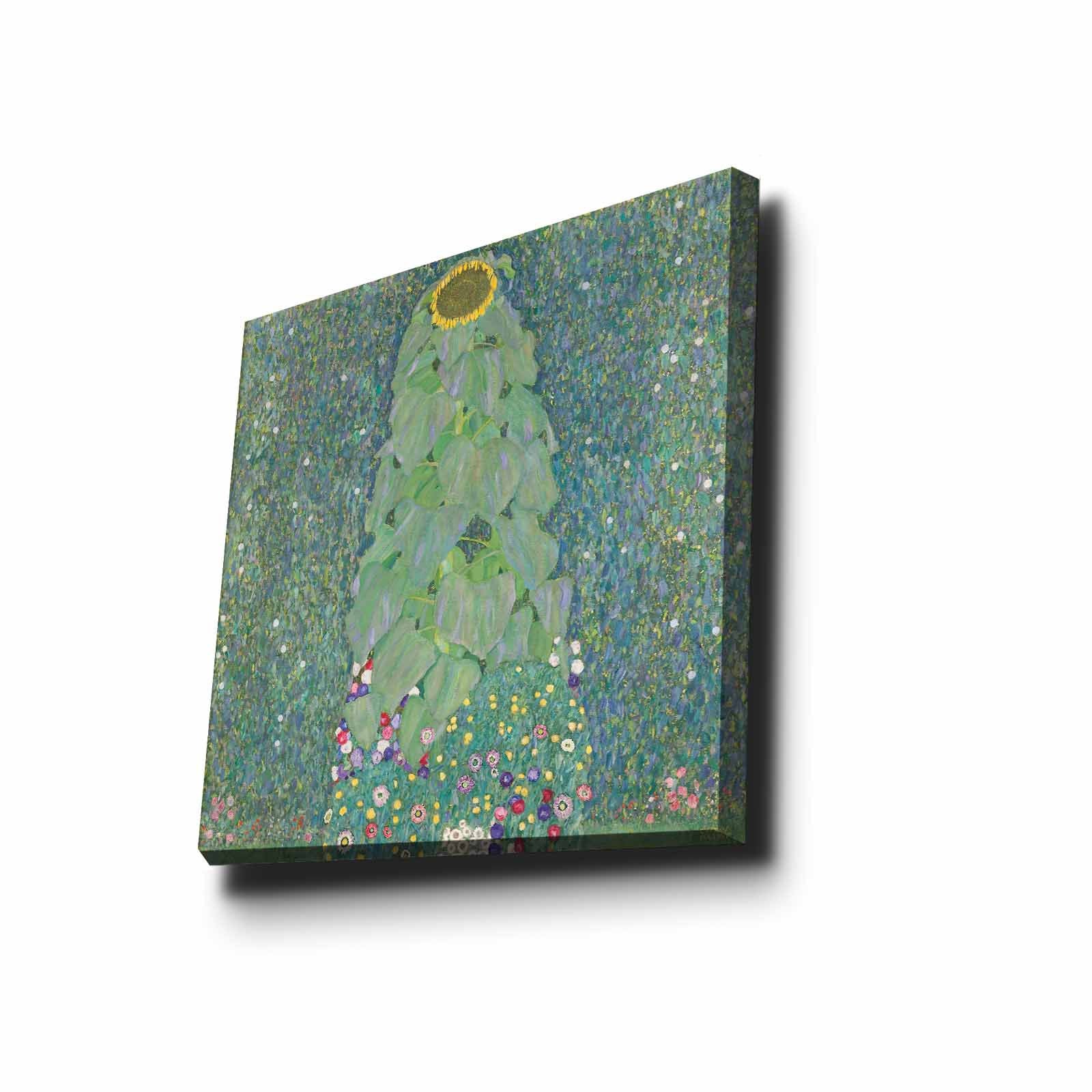 Quadro Decorativo em Tela 45x45cm - Moldura de Madeira Premium - Arte Multicolor para Decoração de Interiores