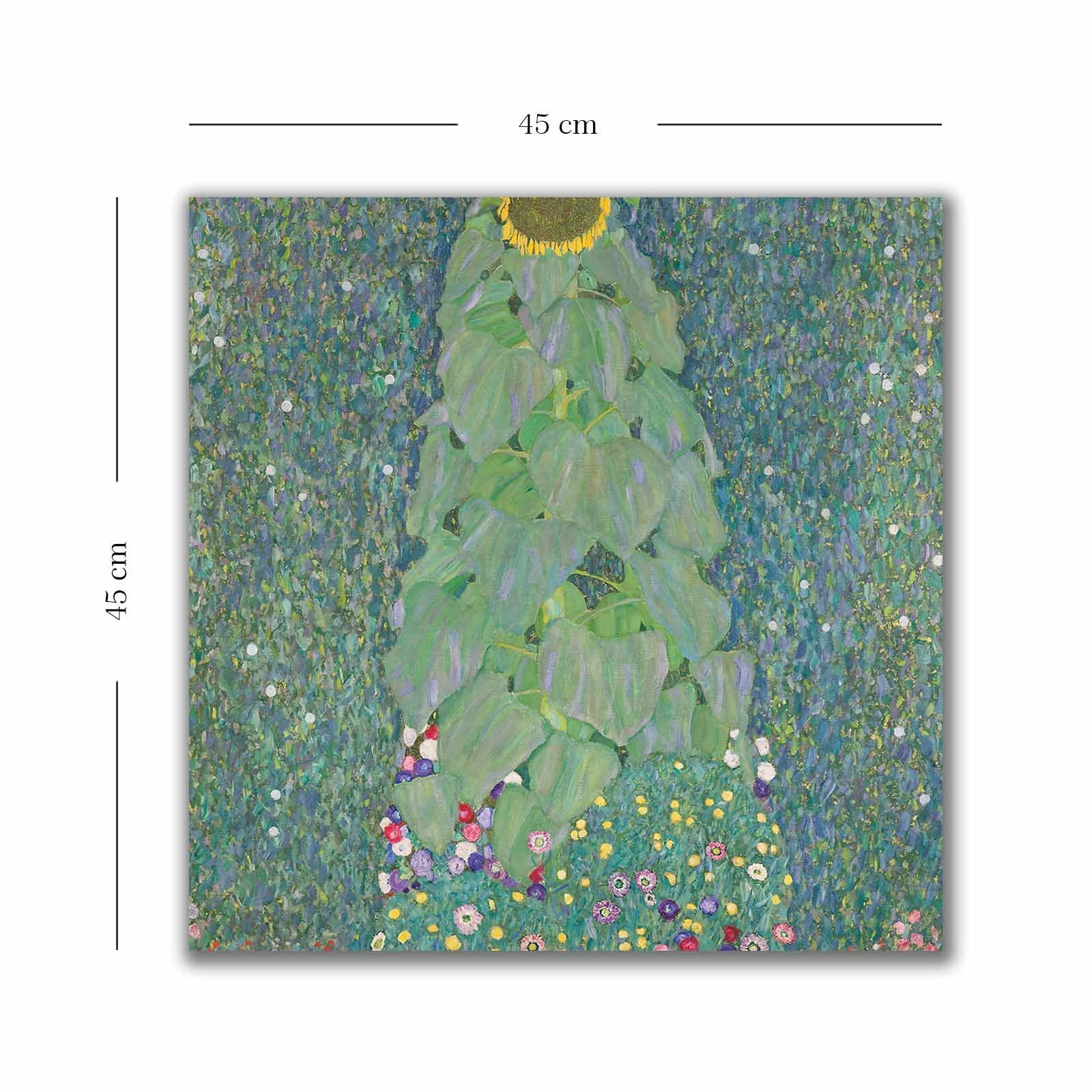 Quadro Decorativo em Tela 45x45cm - Moldura de Madeira Premium - Arte Multicolor para Decoração de Interiores