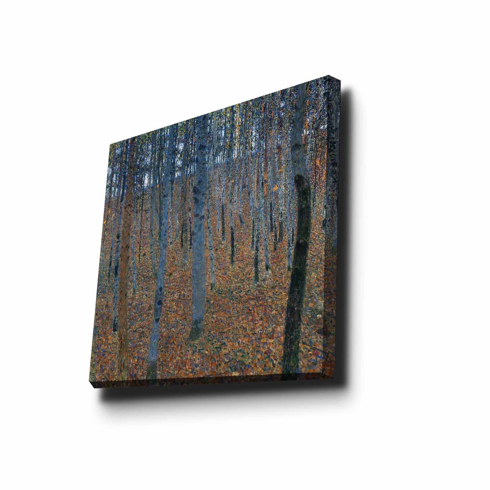 Quadro Decorativo em Tela 45x45cm - Moldura de Madeira Premium - Arte Multicolor para Decoração de Interiores