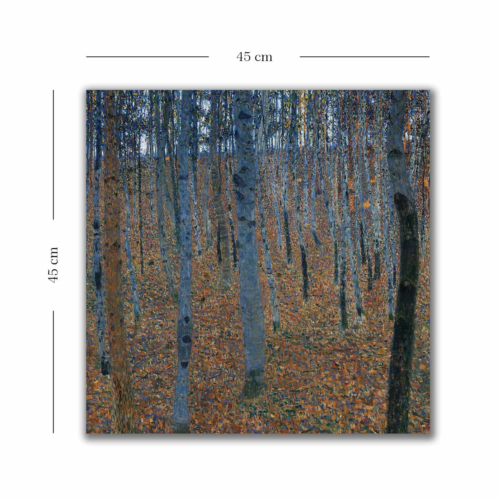 Quadro Decorativo em Tela 45x45cm - Moldura de Madeira Premium - Arte Multicolor para Decoração de Interiores
