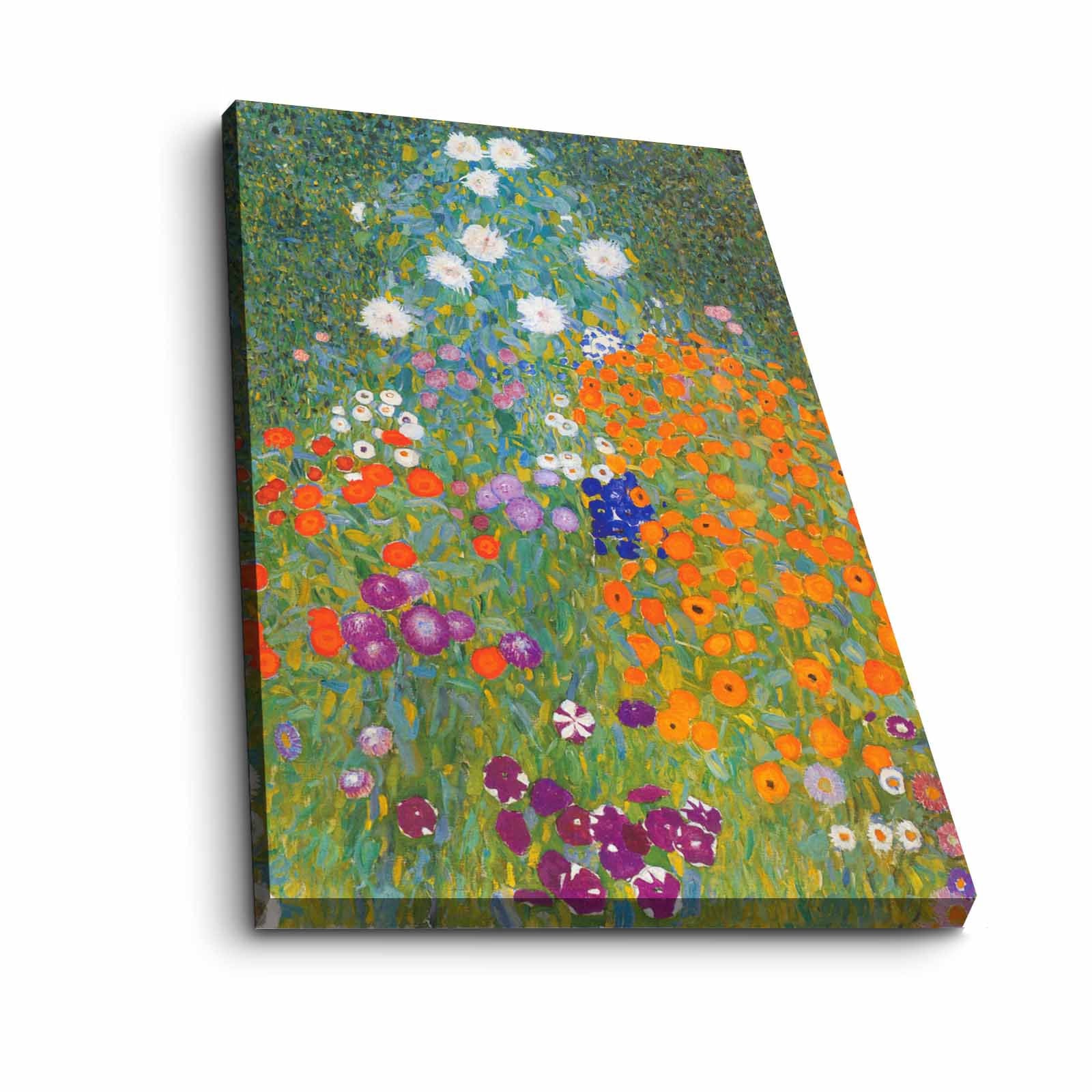 Quadro Decorativo em Tela Multicolor 45x70cm com Moldura de Madeira - Arte Premium para Decoração de Interiores