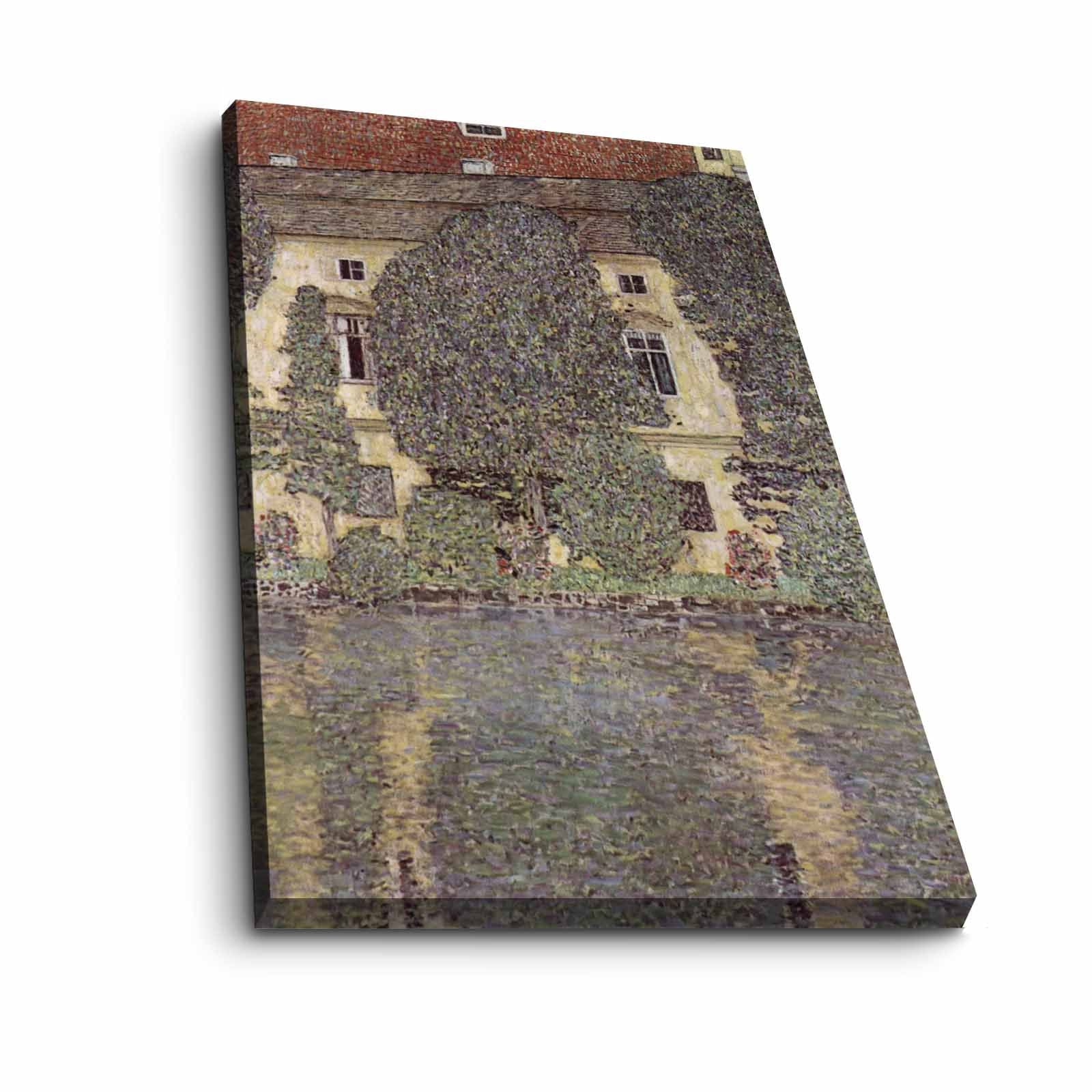 Quadro Decorativo em Tela Multicolor 45x70cm com Moldura de Madeira - Arte Premium para Decoração de Interiores