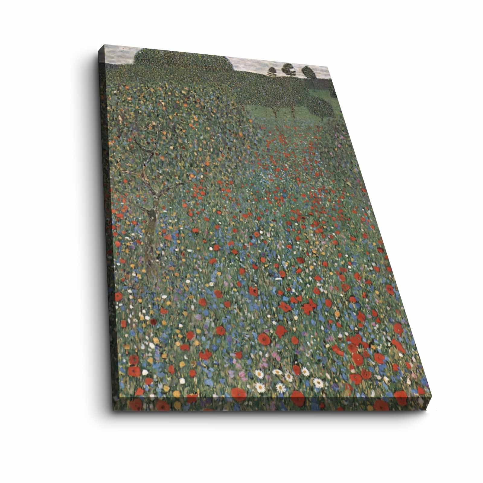 Quadro Decorativo em Tela Multicolor 45x70cm com Moldura de Madeira - Arte Premium para Decoração de Interiores