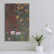 Quadro Decorativo em Tela Multicolor 45x70cm com Moldura de Madeira - Arte Premium para Decoração de Interiores