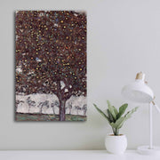 Quadro Decorativo em Tela Multicolor 45x70cm com Moldura de Madeira - Arte Premium para Decoração de Interiores