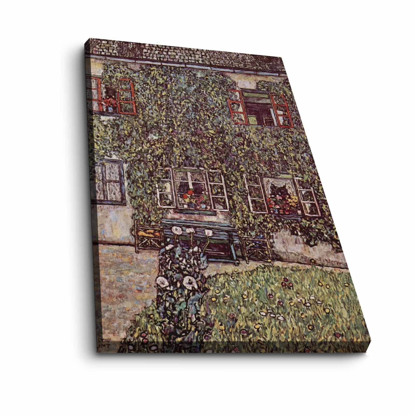 Quadro Decorativo em Tela Multicolor 45x70cm com Moldura de Madeira - Arte Premium para Decoração de Interiores