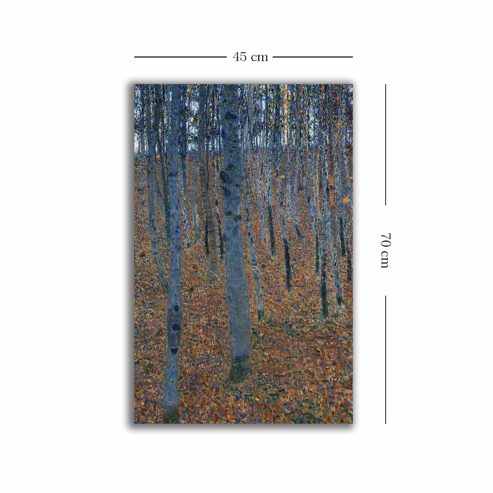 Quadro Decorativo em Tela Multicolor 45x70cm com Moldura de Madeira - Arte Premium para Decoração de Interiores