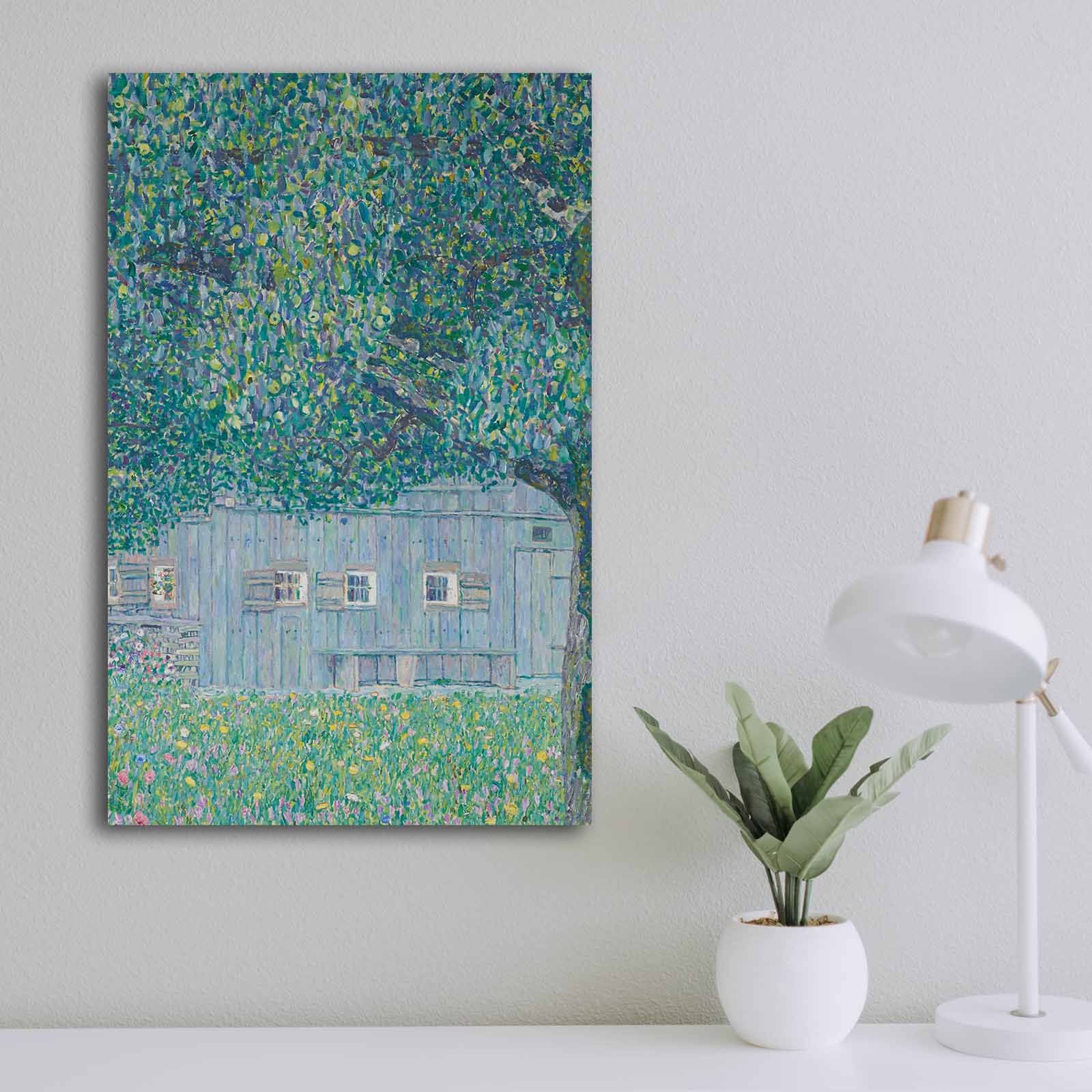 Quadro Decorativo em Tela Multicolor 45x70cm com Moldura de Madeira - Arte Premium para Decoração de Interiores