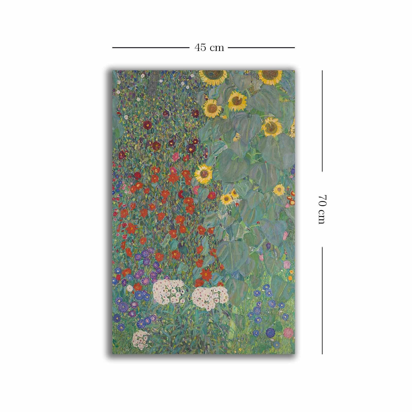 Quadro Decorativo em Tela Multicolor 45x70cm com Moldura de Madeira - Arte Premium para Decoração de Interiores