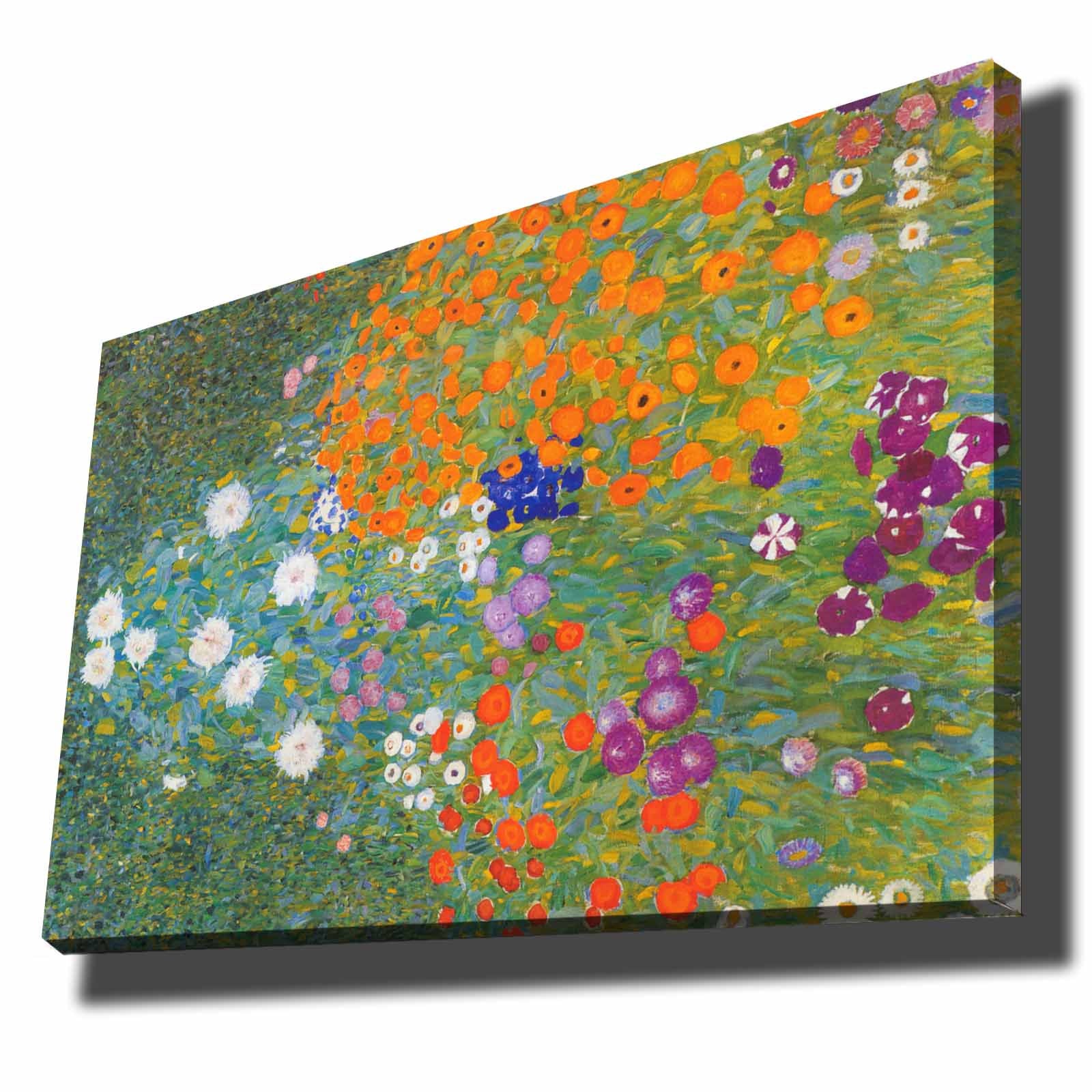 Quadro Decorativo em Tela 70x100cm - Moldura de Madeira Premium - Arte Multicolor para Transformar o Seu Espaço