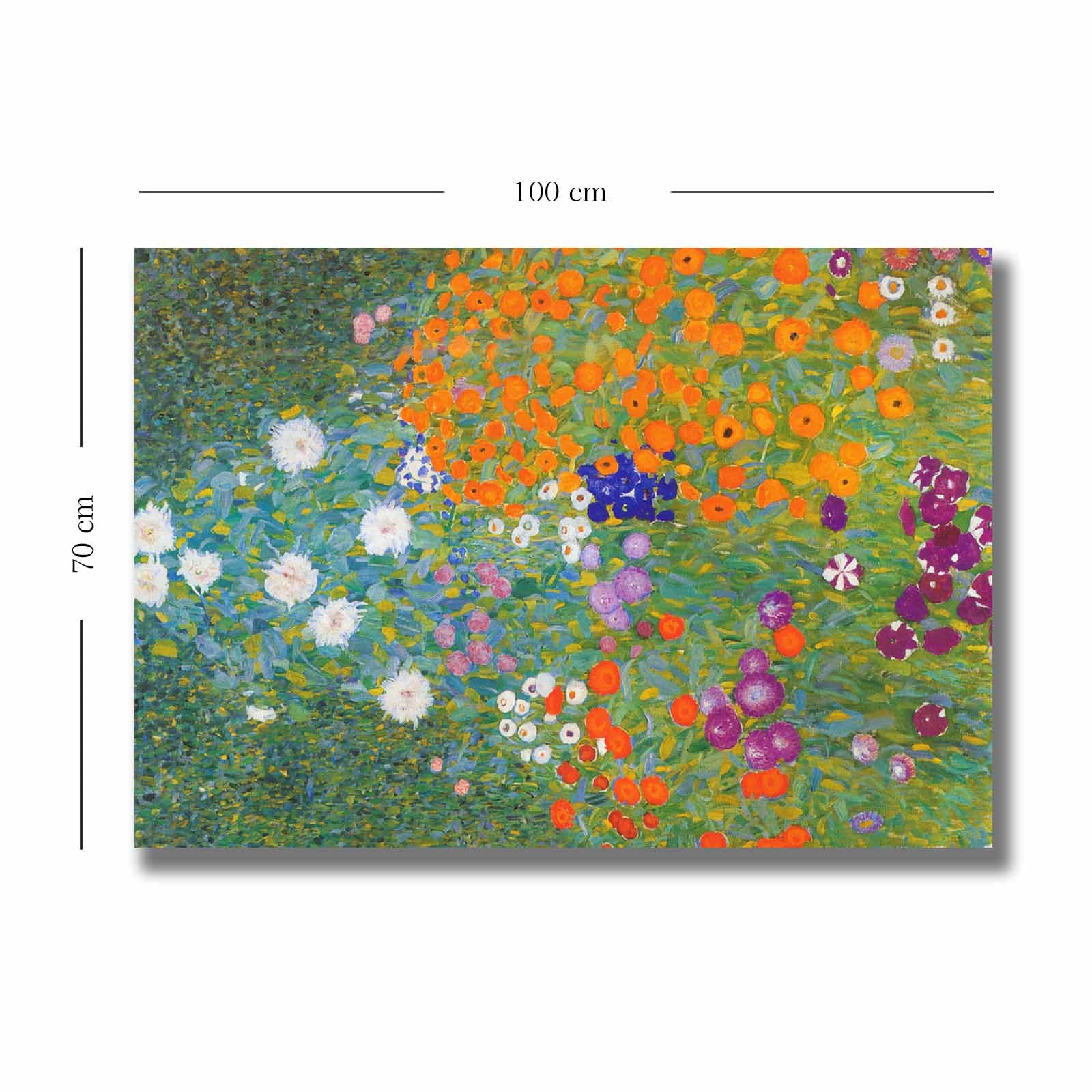Quadro Decorativo em Tela 70x100cm - Moldura de Madeira Premium - Arte Multicolor para Transformar o Seu Espaço